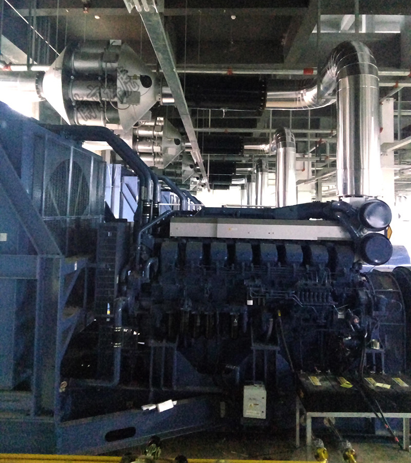 廈門某半導(dǎo)體公司發(fā)電機組尾氣治理